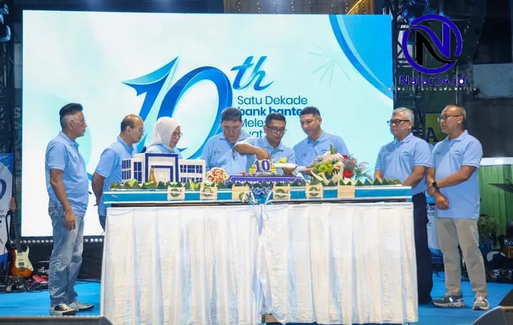 andra soni potong tumpeng hut 10 bank banten