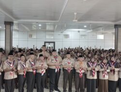 Resmi Dikukuhkan sebagai Pembina Pramuka Mahir 225 Mahasiswa FKIP UNDHARI Siap Cetak Generasi Unggul Era Society 5.0