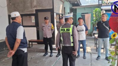 Polsek Tangerang Amankan Selebrasi Penyerahan Hadiah AQUVIVA di Alun-alun Kota Tangerang
