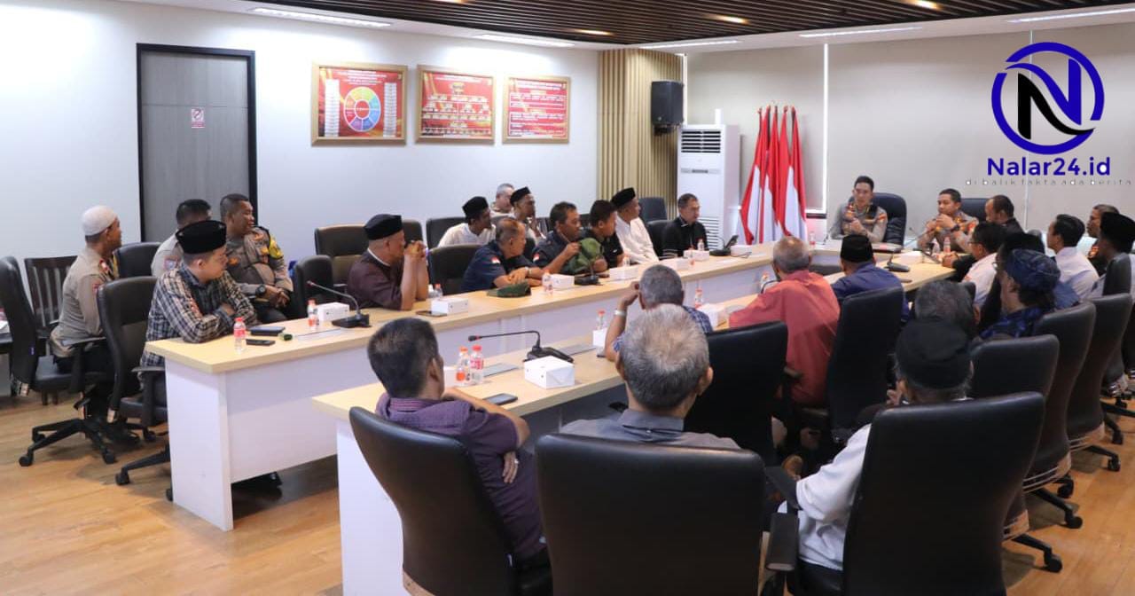 Suasana silaturahmi Sabuk Kamtibmas Polres Metro Tangerang Kota`