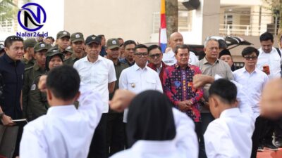 Seskab Teddy, Mensos Gus Ipul dan Bupati Maesyal Gubernur Banten  Andra Soni Cek Kesiapan Sekolah Rakyat di Kabupaten Tangerang