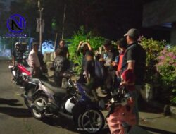 POLSEK TANGERANG GELAR PATROLI CIPTA KONDISI JAGA JAKARTA DINI HARI