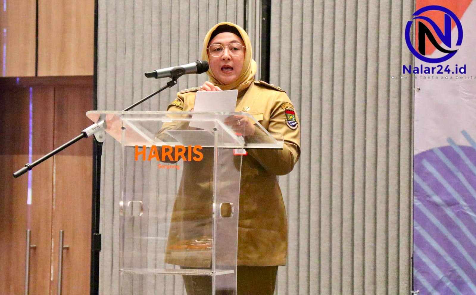 Wabup Intan sambutan workshop limbah domestik