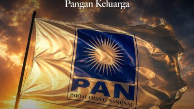 Bendera PAN elektabilitas survei IPO 5,1 persen