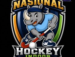 FHI Banten Rilis Logo Kejurnas Hoki Indoor 2026, Maskot Badak Bercula Satu Jadi Simbol
