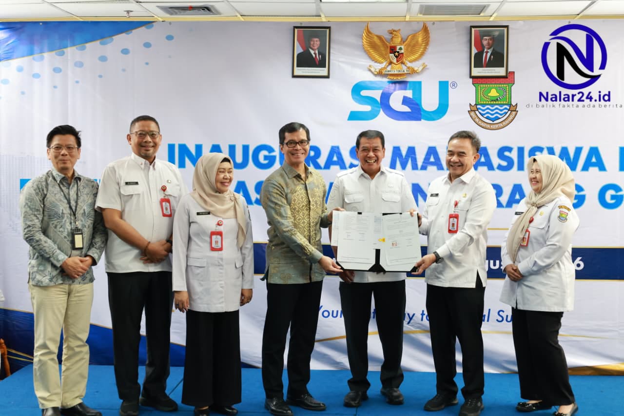 Penandatanganan kerjasama pemkab tangerang swiss german university