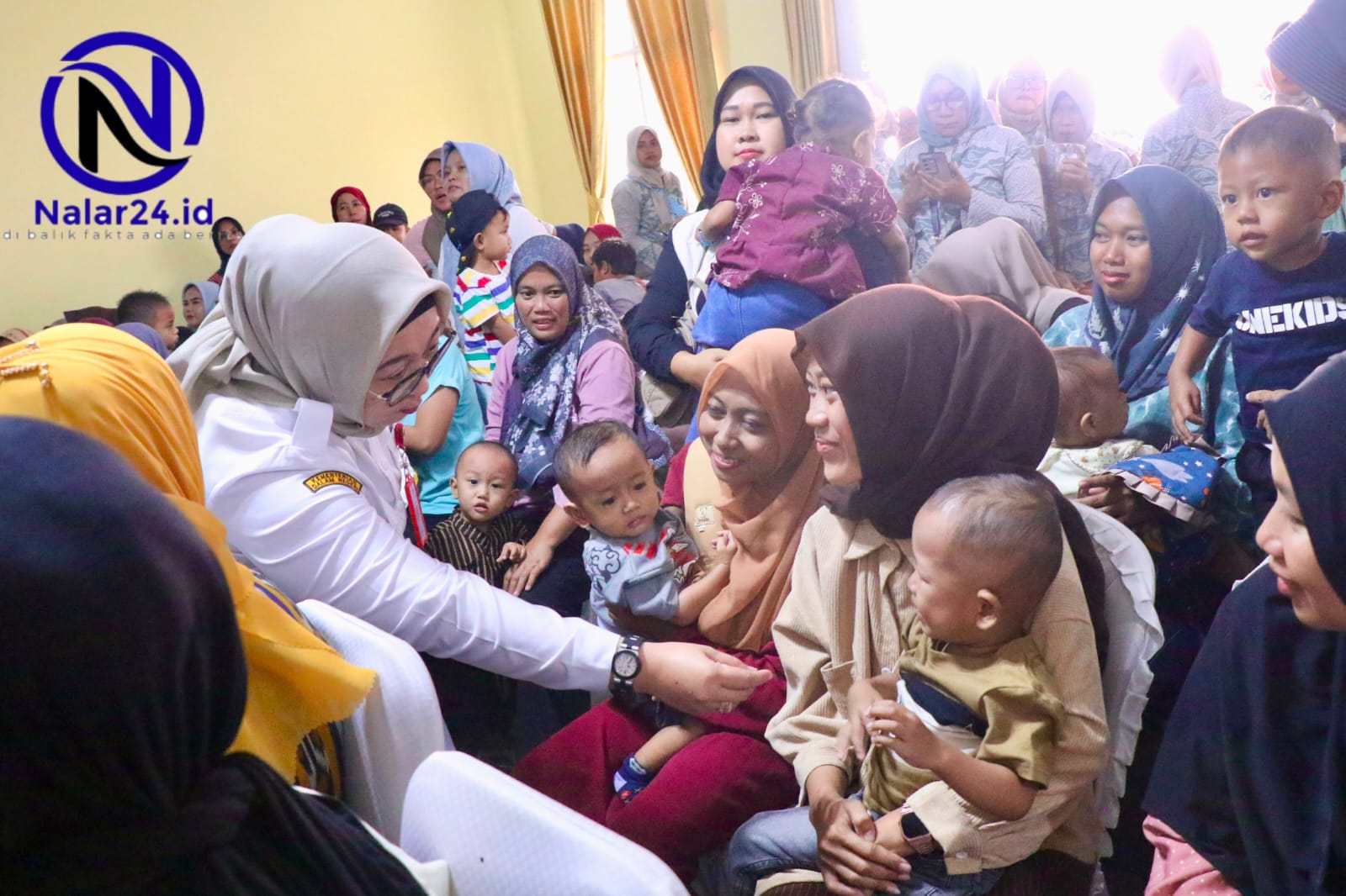 Wabup Intan kunjungi posyandu tekan stunting kabupaten tangerang