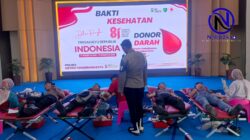 Sambut HUT RI Ke-81, Polres Metro Tangerang Kota Gelar Bakti Kesehatan, Bazar Murah dan Makan Gratis