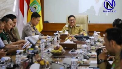Rapat Forkopimda Kota Tangerang Wali Kota Sachrudin HUT RI 81