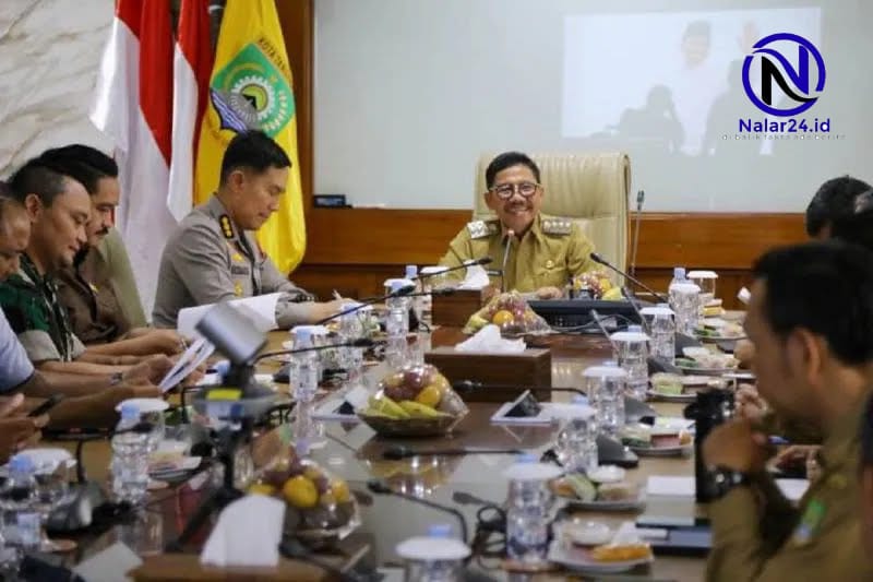 Rapat Forkopimda Kota Tangerang Wali Kota Sachrudin HUT RI 81