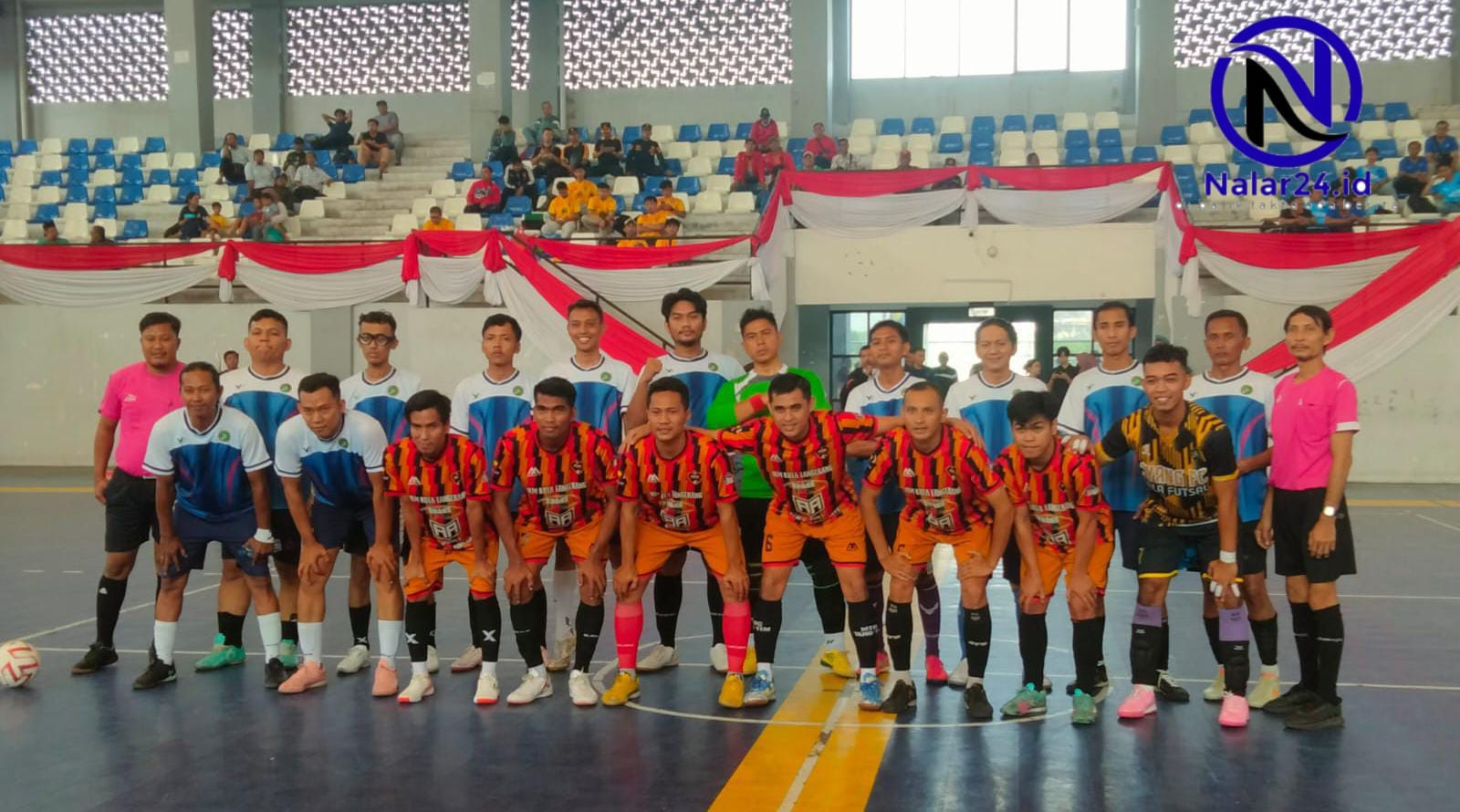 Tim peserta turnamen futsal kapolres cup tangerang 2026