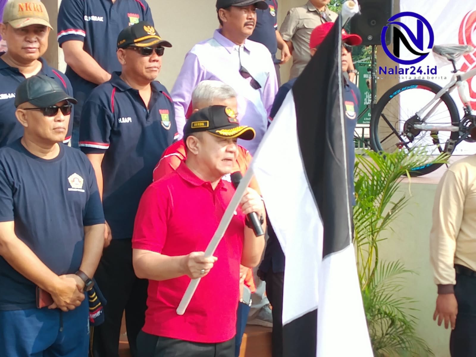 sekda soma lepas jalan santai hut ri 81 sukamulya