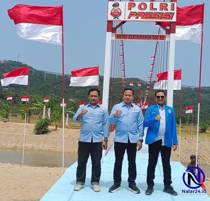 ketua knpi banten tito istianto jembatan merah putih bayah lebak