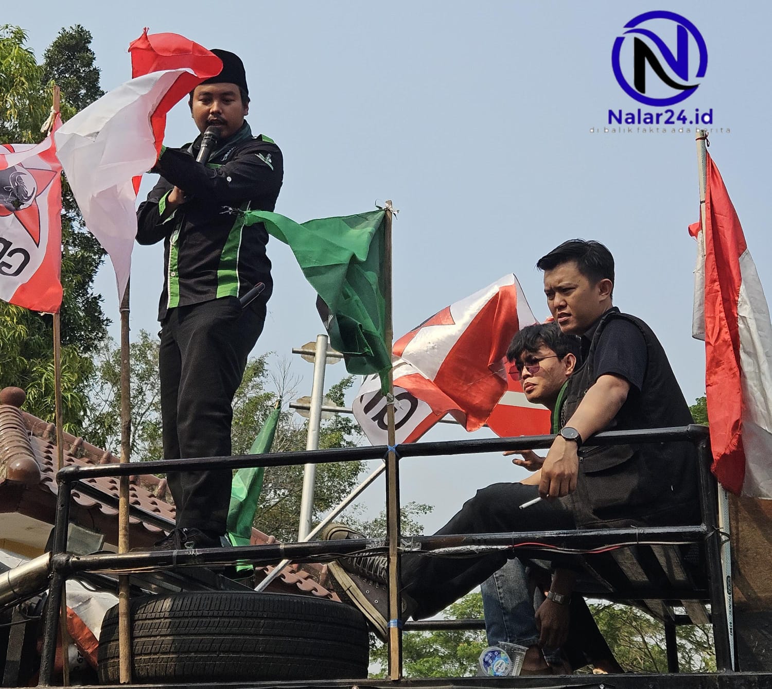 hmi gmni demo pemkab tangerang 13 tuntutan