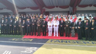 Wali Kota Sachrudin Pimpin Upacara HUT RI ke-81, 855 Personel dan 1000 Tamu Hadir