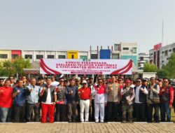 350 Scooteris Gelar Konvoi Kebangsaan dan Deklarasi Pelopor Kamtibmas di HUT RI ke-81