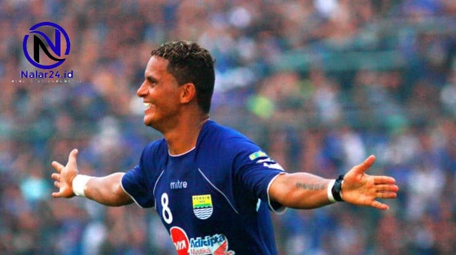 Foto Marcio Souza dan Jacksen Tiago saat di Indonesia