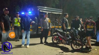 Cegah 3C dan Balap Liar, Polsek Tangerang Kerahkan 16 Personel Patroli Dini Hari
