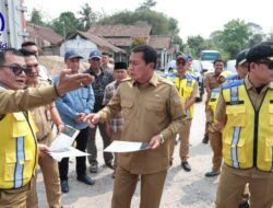 Tinjau Jalan Cangkudu–Cisoka, Bupati Maesyal Targetkan 1,38 Km Rampung Desember 2026