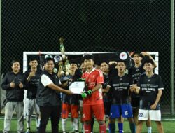 Semangat HUT ke-81 Republik Indonesia HMI Kabupaten Tangerang Sukses Gelar Liga  Persahabatan Mini Soccer OKP dan BEM