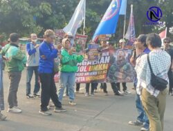 Driver SEPETA Kota Tangerang Turun ke Jalan, Tolak Ojol Diumumkan Jadi UMKM