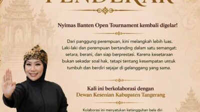 Hj.Sri Panggung Lestari : Lebih dari Sekedar Seni Pencak Silat Nyimas Banten Open Tournament II adalah Candradimuka Kaum Hawa