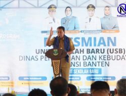 Diresmikan Andra Soni, Pemkab Tangerang Hibahkan Lahan untuk 7 USB se-Banten