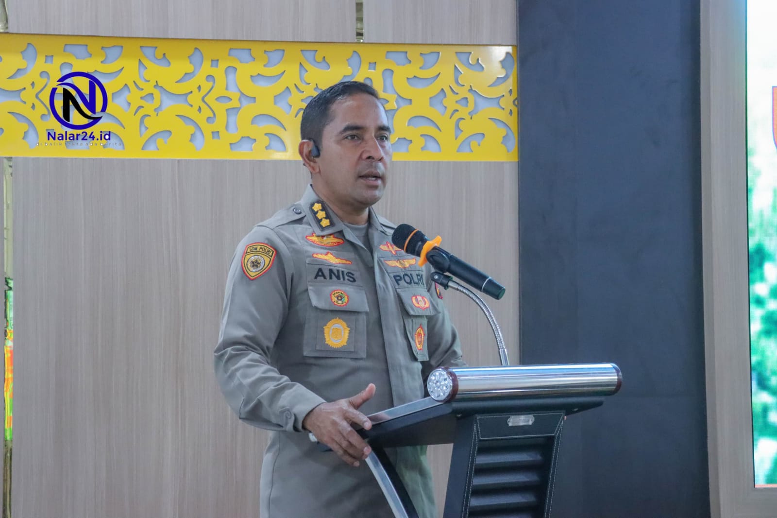 Kombes Pol. Anissullah M. Ridha  menyampaikan saat masih menjabat Karo SDM Polda Sumbar