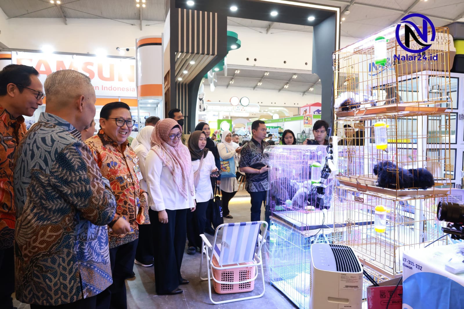 Wabup Intan tinjau pameran hewan IIPE