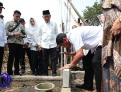 Bupati Tangerang Letakkan Batu Pertama Bedah 4 Rumah dan Bangun Sarana Air Bersih di Sindang Panon