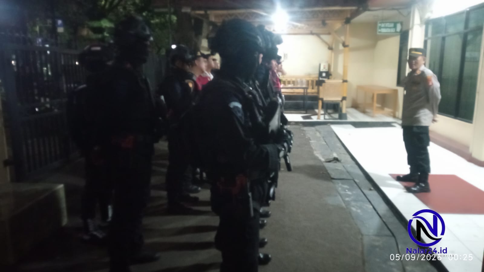 Apel kesiapan patroli Cipkon Polsek Tangerang