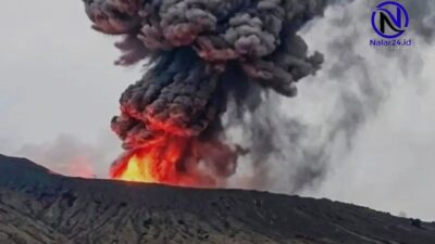 Anak Krakatau Erupsi, Kadinkes Banten Rilis 10 Poin Imbauan. RS Citra Arafiq Jemput Pasien