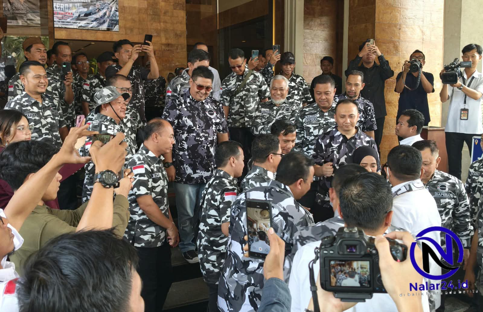Ratusan kader Bapera Banten memadati Hotel Le Dian saat Rakerda II DPD Bapera Banten