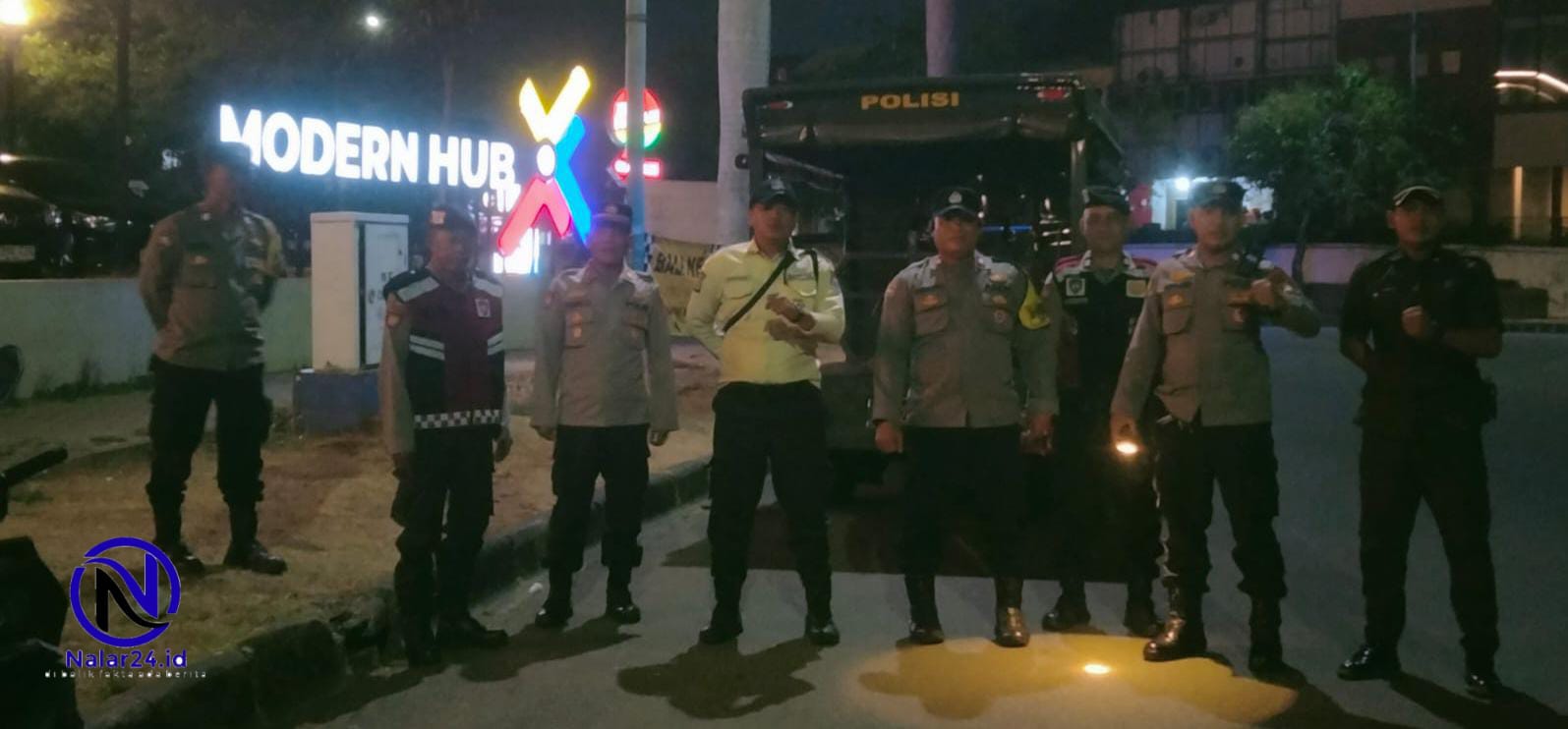Wakapolsek Tangerang Pimpin Patroli Cipkon di Kawasan Modernland