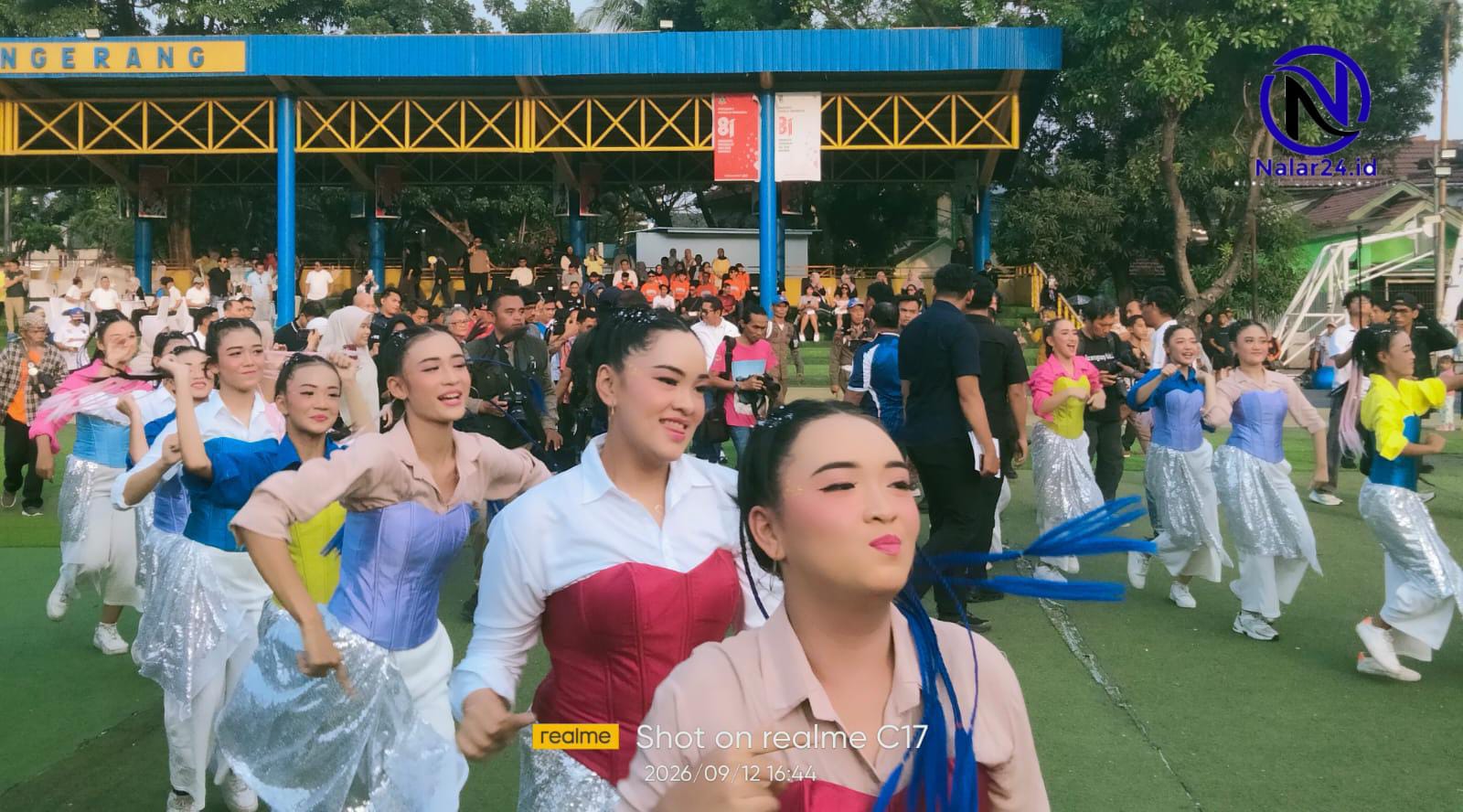 Penari tampil saat pembukaan Culinary Day Kota Tangerang 2026