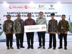 Peduli Korban Gempa NTT, Akulaku Group dan Bank Neo Commerce Serahkan Bantuan Pangan via BAZNAS RI