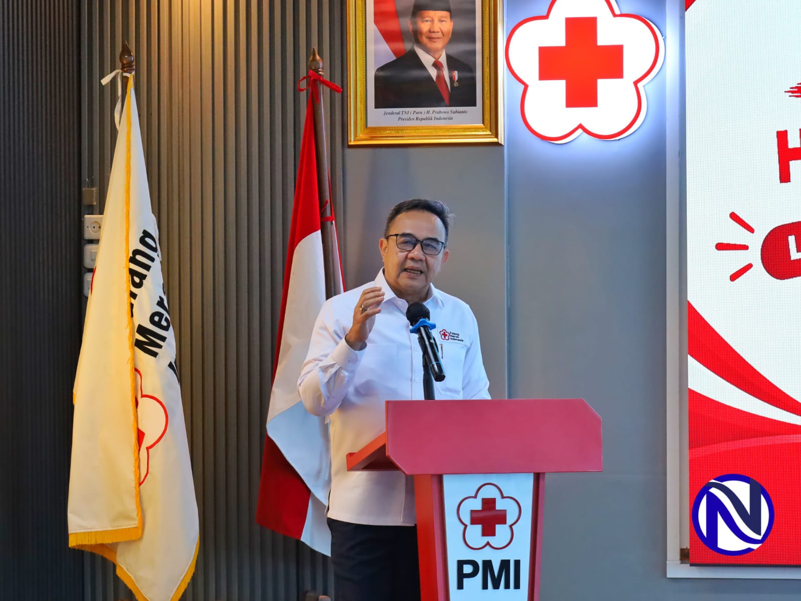 Sekda Soma Atmaja launching layanan JEK-DON Ojek Donor PMI Kabupaten Tangerang