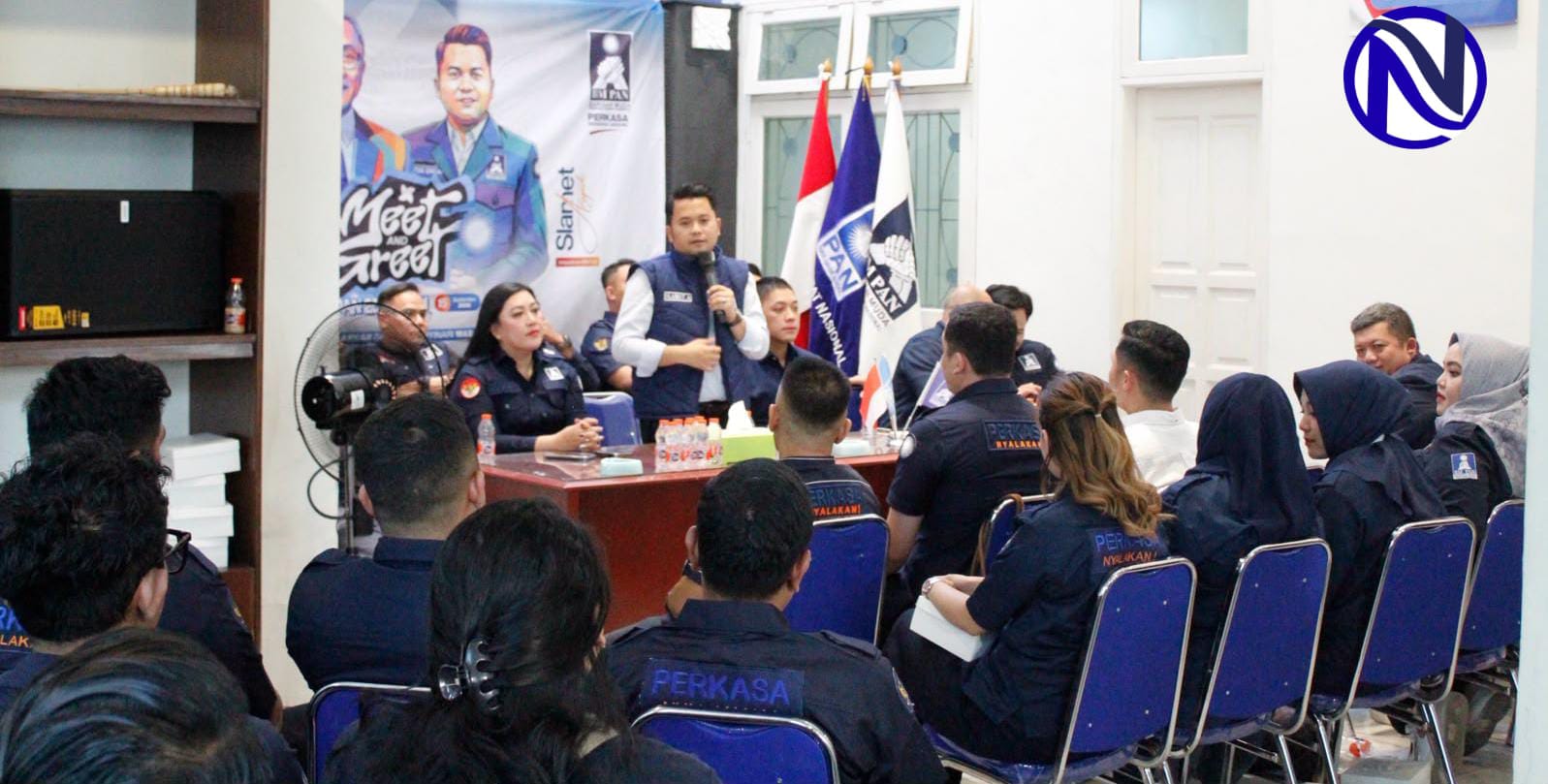 Ketua Umum BM PAN periode 2026-2031 H. Slamet Ariyadi memberikan penjelasan kepada pengurus