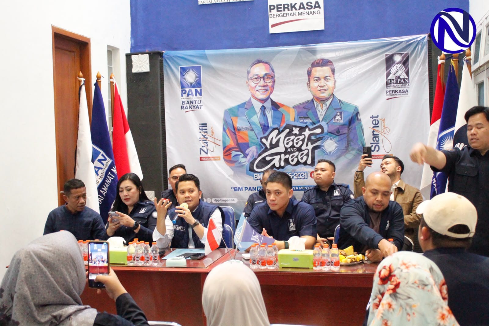 Pengurus BM PAN 2026-2031 diskusi dalam kegiatan meet and greet