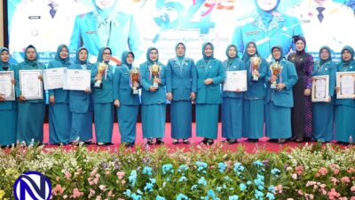 Sapu Bersih 5 Kategori, TP-PKK Kabupaten Tangerang Raih Juara Umum HKG ke-54 Tingkat Banten