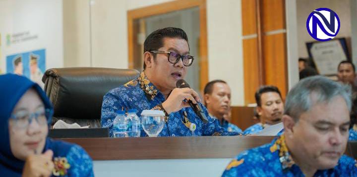 Wakil Wali Kota Tangerang Maryono berikan arahan saat evaluasi SAKIP 2026