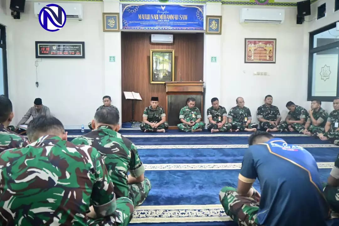 Personel Sekkau ikuti peringatan Maulid Nabi Muhammad SAW 1448 H di Masjid Al-Falah Sekkau