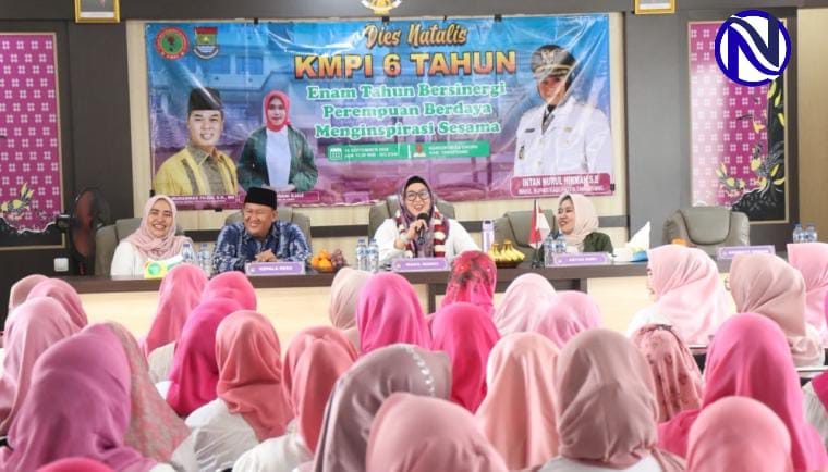 Wabup Intan Nurul Hikmah sambutan Harlah ke-6 KMPI Kabupaten Tangerang soal pencegahan kekerasan perempuan