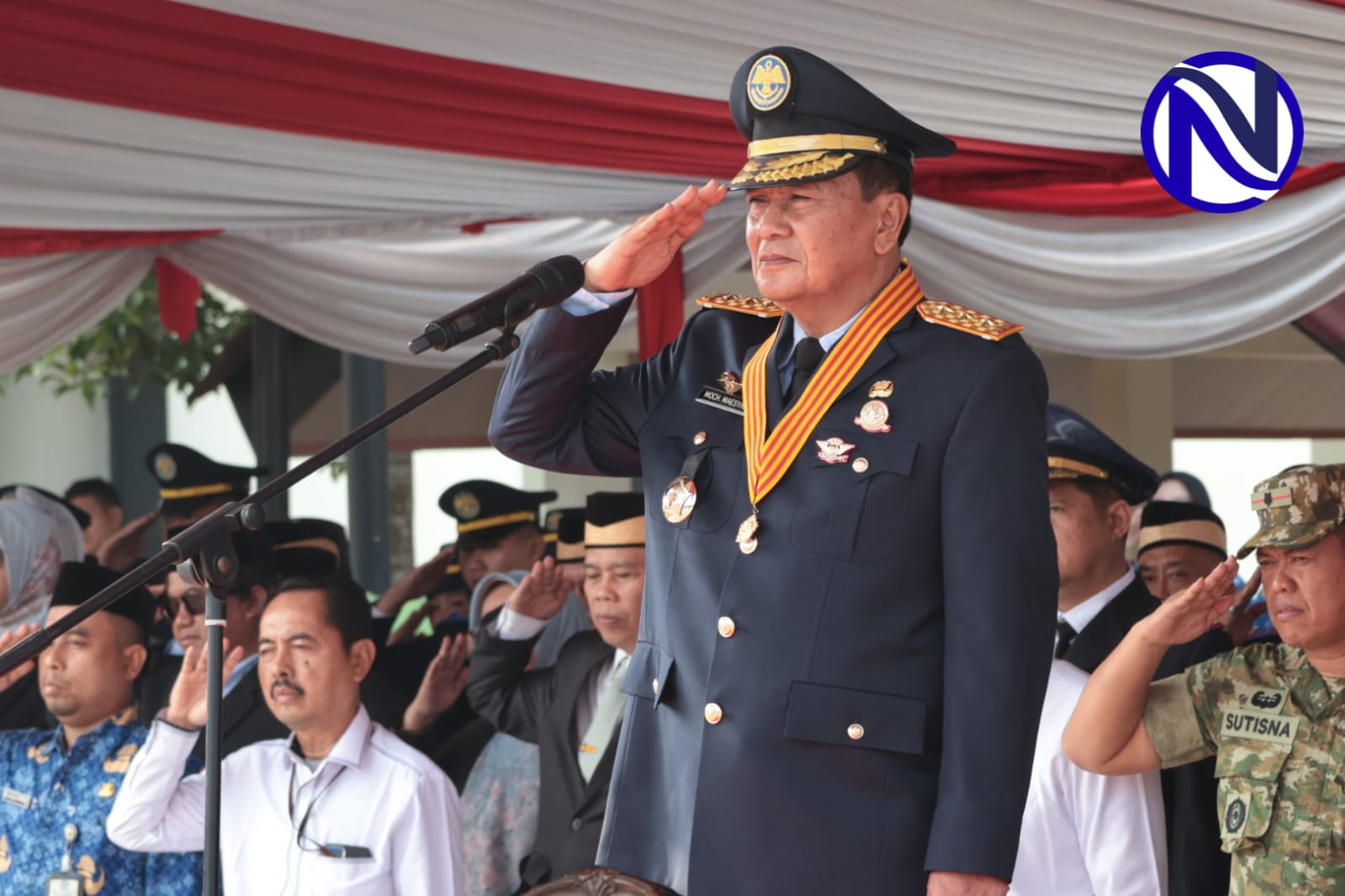 Bupati Tangerang pimpin upacara Harhubnas 55 di Tigaraksa