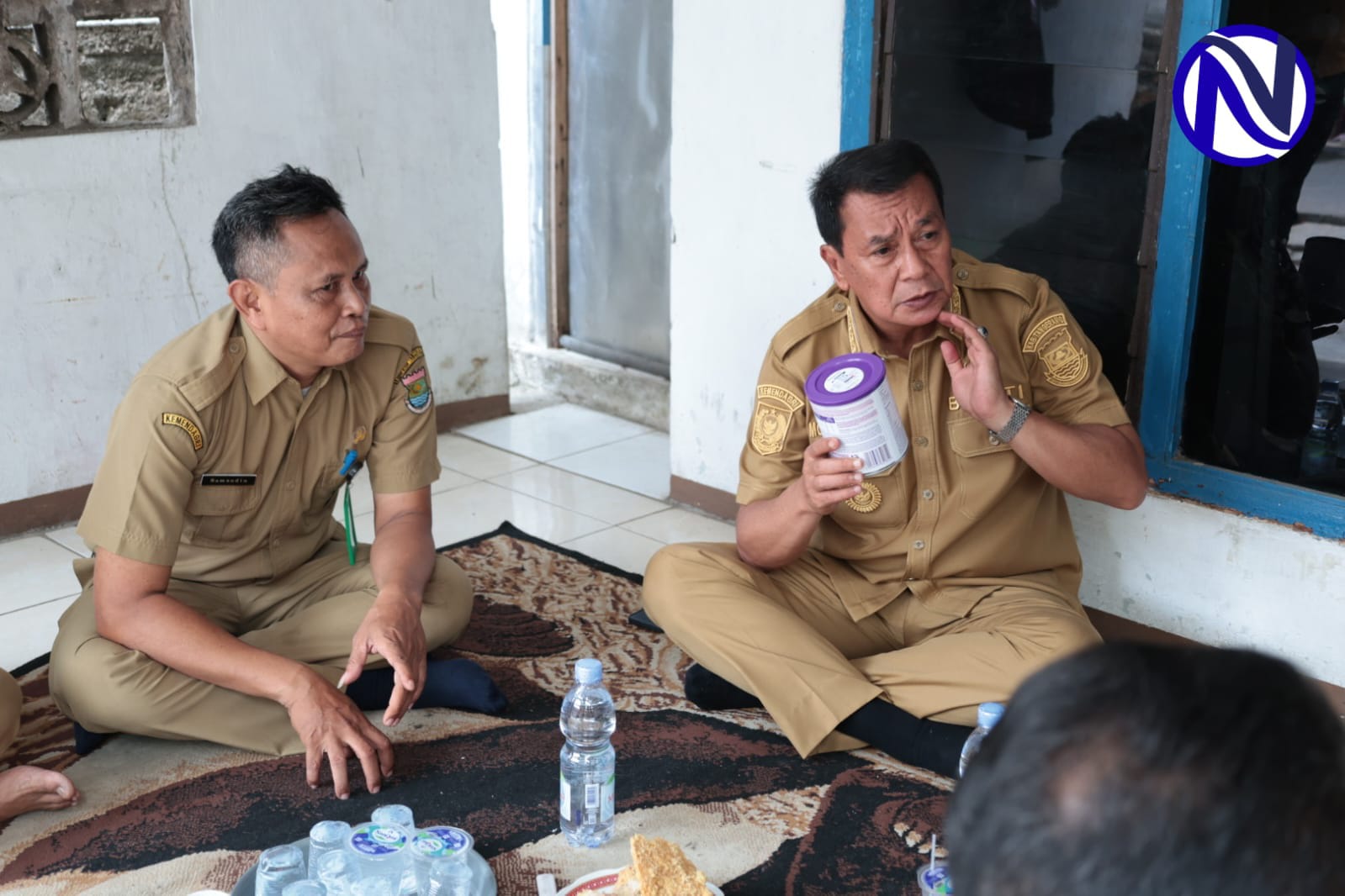 Bupati Tangerang Moch Maesyal Rasyid sambangi bayi 10 bulan penderita jantung bawaan di Desa Pasir Gadung Cikupa