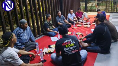 Diskusi Karang Taruna Kelurahan Babakan dan Karang Taruna Kecamatan Tangerang bahas ekonomi kreatif tindak lanjut arahan Wakil Walikota Tangerang H Maryono Hasan