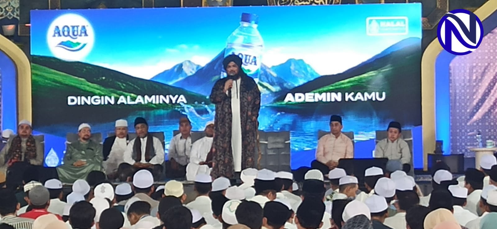 Ustadz Derry Sulaiman ceramah Tabligh Akbar Masjid Al-Azhom Tangerang