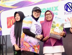 Wakil Bupati Tangerang Intan Hadiri Peringatan Hari Osteoporosis dan Haornas di Indomilk Arena Kelapa Dua
