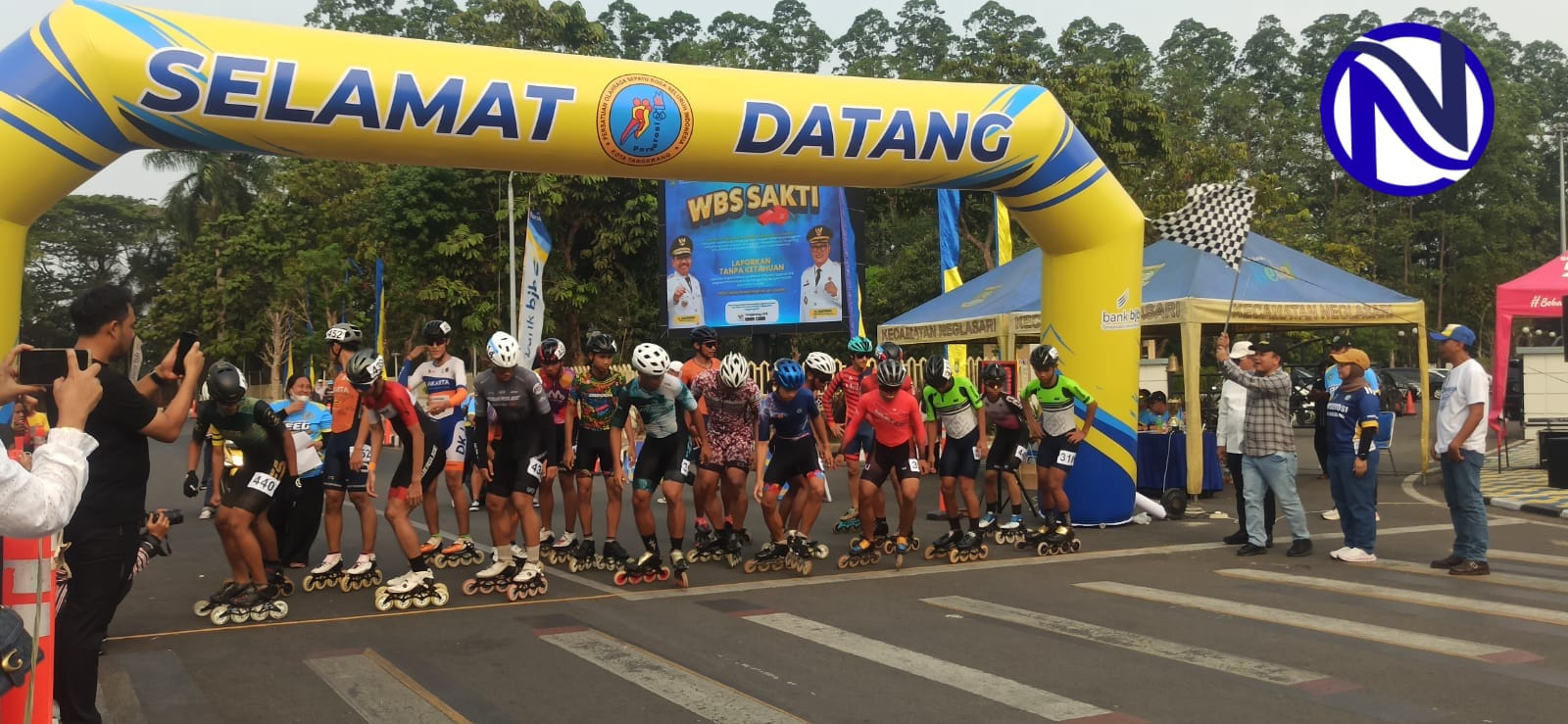 Start Tangerang Open Speed Marathon 2026 di Puspem Kota Tangerang