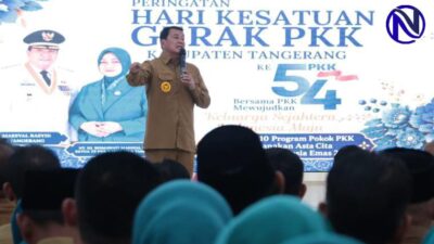 Bupati Tangerang Moch Maesyal Rasyid pidato HKG PKK ke-54
